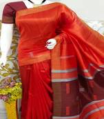Bhagalpuri Pure Raw Silk Saree With Blouse 