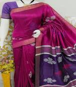 Bhagalpuri Pure Raw Silk Saree With Blouse 