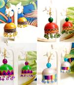 Quilled hanging  jhumkas 10