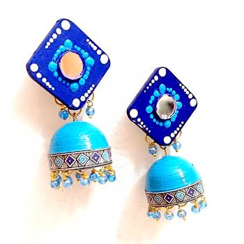 Quilling jhumkas  2 2