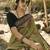 Mehendi sufiyana satin floral all over printed & lace Border saree with Banglory Blouse