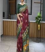 New Arrival Soft Tussar Silk Blend Saree