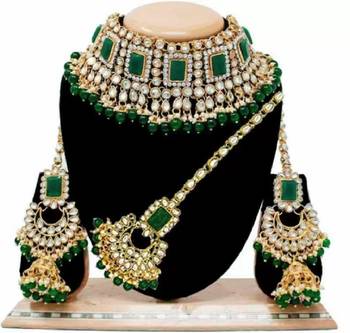 Kundan choker necklace set 1