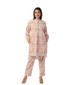 Jaipur rang small floral jaal co-ord set
