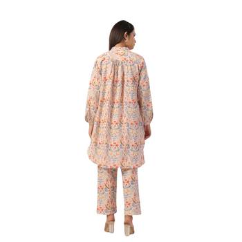 Jaipur rang small floral jaal co-ord set 2