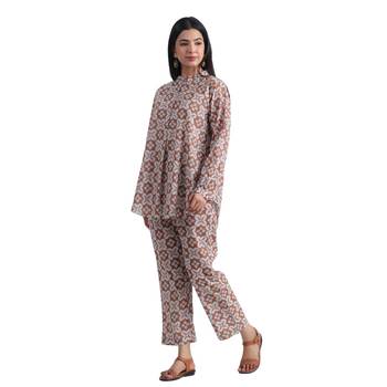 Jaipur rang geometric co-ord set 1