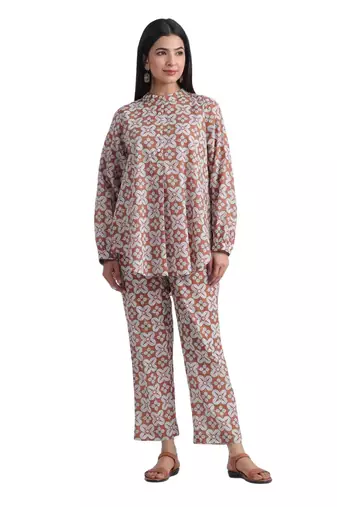 Jaipur rang geometric co-ord set