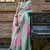 Pink And Sea Green Weaving Silk Blend Saree