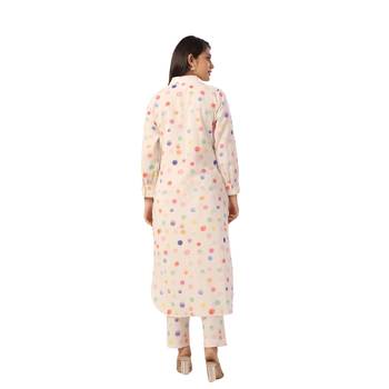 Jaipur rang polka dot kurta set 2