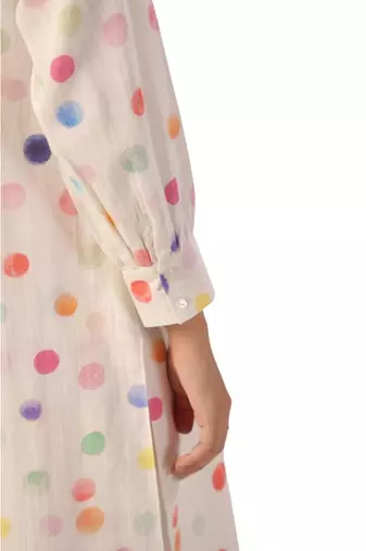 Jaipur rang polka dot kurta set