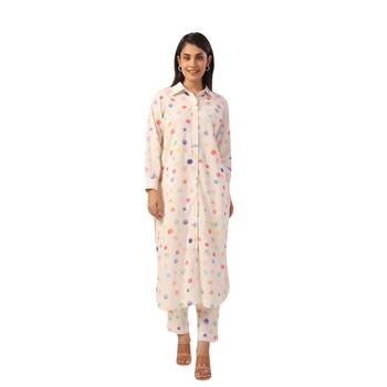 Jaipur rang polka dot kurta set 4