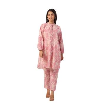 Jaipur rang onion pink co-ord set 1