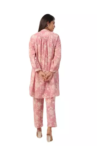 Jaipur rang onion pink co-ord set