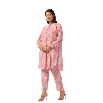 Jaipur rang onion pink co-ord set 3