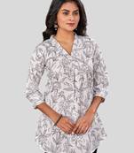 Saree swarg crepe printed short kurti