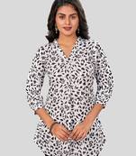 Saree swarg crepe printed short kurti