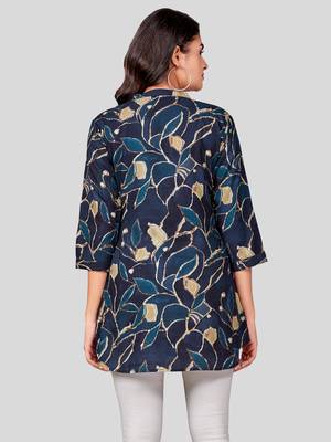  rayon printed short kurti 2