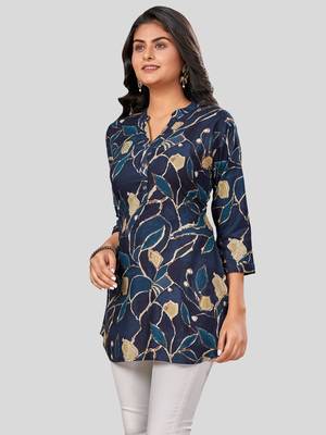  rayon printed short kurti 4