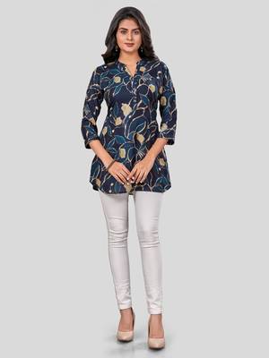  rayon printed short kurti 5