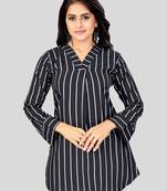 Saree swarg crepe printed short kurti
