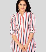 Saree swarg crepe printed short kurti