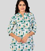Saree swarg crepe printed short kurti