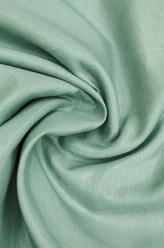 Manvaa women's sea green sequence heavy roman silk dressaterial