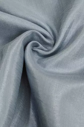 Manvaa women's grey sequence heavy roman silk dressaterial