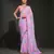 Pink Printed Georgette Saree 
