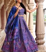 Royal Faux Kanjivaram Silk Weaving Lehenga Choli