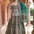 Green Faux Kanjivaram silk blend Weaving Lehenga Choli