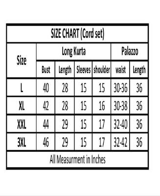 Pavonine black color rayon fabric 2pc cord set for girls & women 5