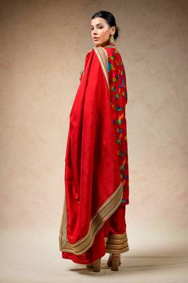 Suit with palazzo, dupatta 2