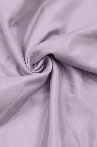 Women's light purple sequence work premium roman silk dress material