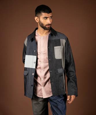 Multicolor denim jacket 3