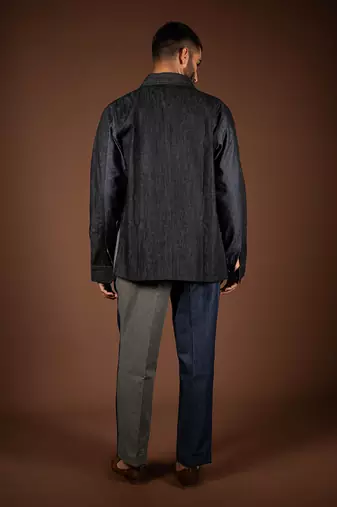 Multicolor denim jacket