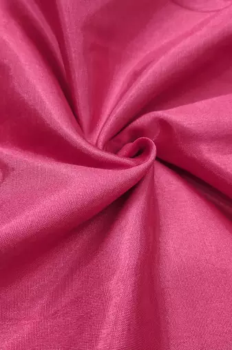 Women's pink fancy print and royal border modal cotton dress material