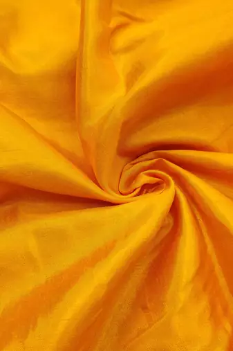Women's yellow fancy print and royal border modal cotton dress material