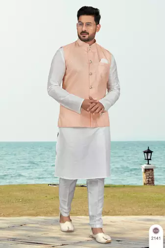 Jacket kurta pajama set