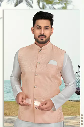 Jacket kurta pajama set