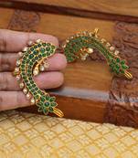 Designer matte finish earrings