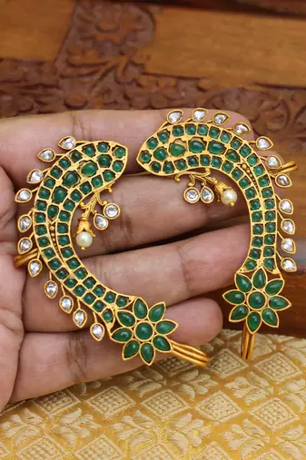 Designer matte finish earrings