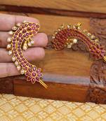 Designer matte finish earrings