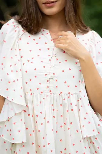 Little heart butterfly dress