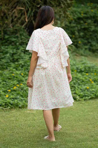 Little heart butterfly dress