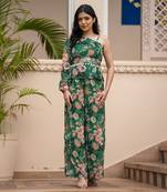 Green lily coord set