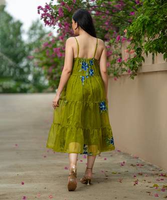 Heena handpainted dress 5