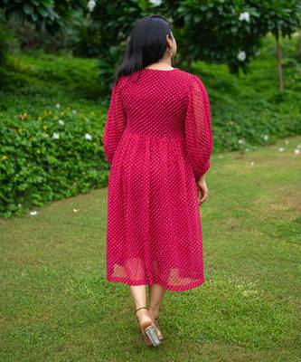 Rose leheriya dress 5
