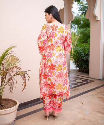 Floral rush kurta set 5