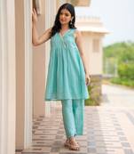 Sea soothing kurta set